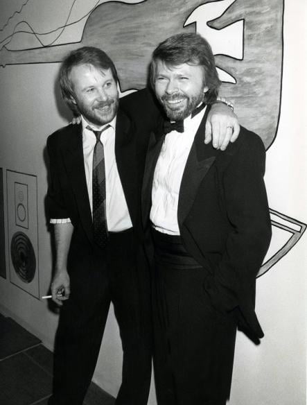 Benny Andersson and Björn Ulvaeus back in 1975Photo: Svenskt pressfoto/Scanpix