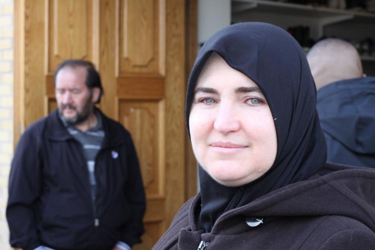 Guluz Kayhan cried when she heard the call to prayer. Photo: Ann Törnkvist/The Local