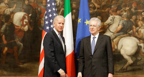 Italy PM condemns US blasts as 'cowardly act'