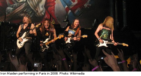 Pensioners charged over Iron Maiden revenge