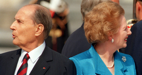 Video: Thatcher tribute leaves Elysée red-faced