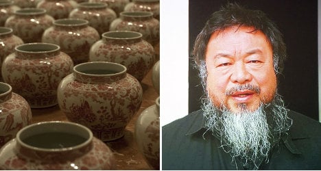 Pensioner fall damages Ai Weiwei sculpture
