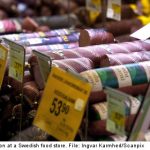 Swedish halal sausages laced with pork