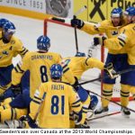 Sweden ousts Canada in dramatic hockey win