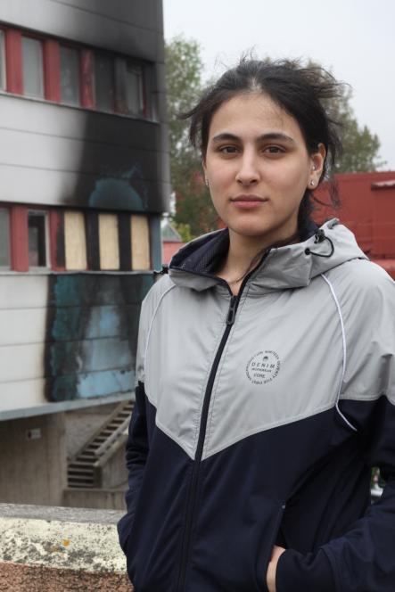 "It's idiotic. They're ruining things for the people that live here," Husby resident Marianne Farede, 26, told The Local.  "We're the ones that suffer. It's our cars that are getting burned, it's our money."Photo: Sanna Håkansson