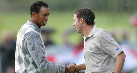 Sergio says sorry to Tiger for 'fried chicken' slur