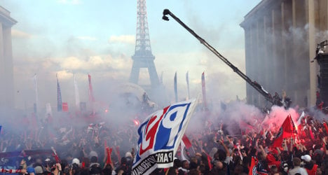 PSG’s title celebrations turn ugly as fans riot