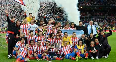 Atletico stun Real in King's Cup final