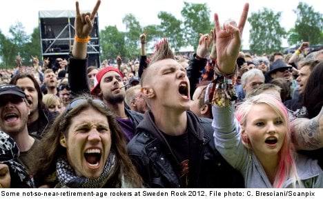 Pensioners to recruit ageing Swedish rockers