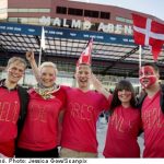 Danes invade Sweden for Eurovision final