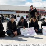 Afghan refugees break hunger strike in Boden
