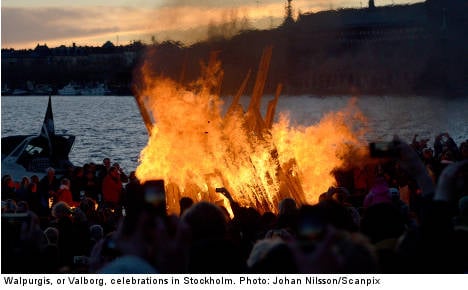 Walpurgis night partying ends in violence
