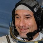 The first Italian to walk in space