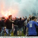 Football fans spark chaos in Stockholm final