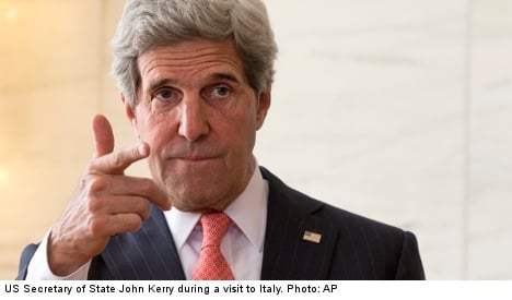 John Kerry to talk Syria in Stockholm visit
