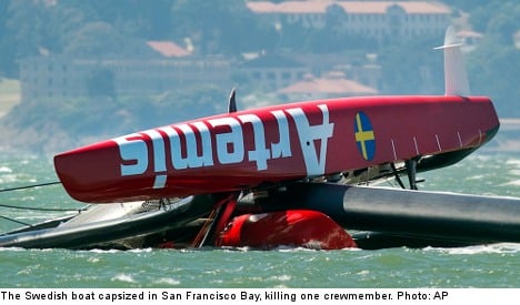 Swedish boat accident clouds America's Cup