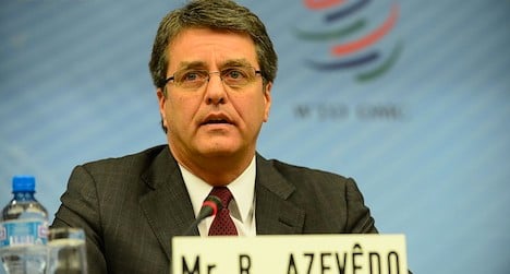 Brazilian diplomat tipped to head WTO: sources