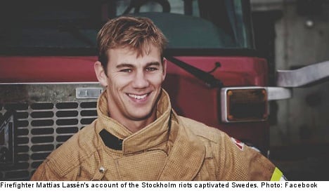Firefighter to Stockholm rioters: I’ll still help you