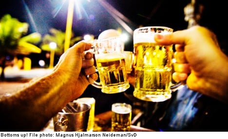 Sweden won’t ban boozing after accidents