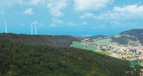 Wind farm wins approval in Jura Mountain village