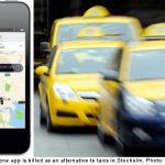 Car service app battles Stockholm taxi system