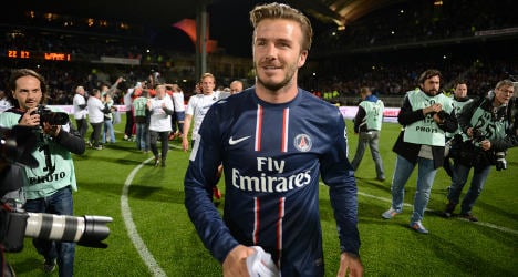 PSG’s Beckham to retire from football