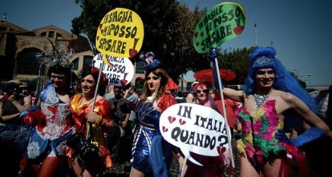 In pictures: Rome Gay Pride 2013