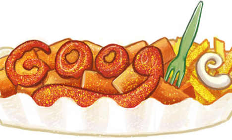Google doodle takes Currywurst stance