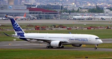 Air France orders €7.2b worth of A350 planes