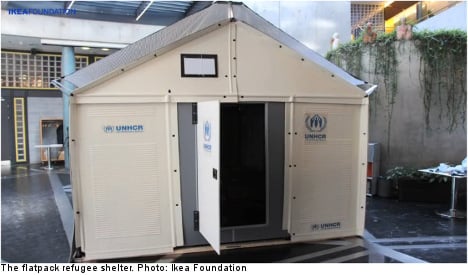 Ikea refugee homes are 'cheap and tough'