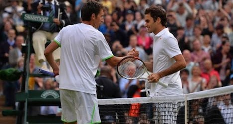 Federer eliminated from Wimbledon by outsider