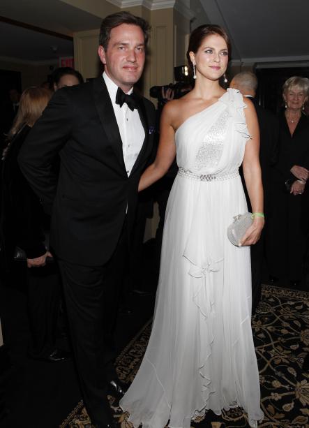 Chris O'Neill and Princess Madeleine at the 2012 Raoul Wallenberg Civic Courage Award Gala in New York.Photo: Amy Sussman/AP