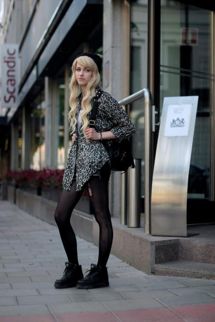 Hannah, 19: Swedish fashion is stylish but sometimes I think it can be a bit too casual.Photo: Elodie Pradet
