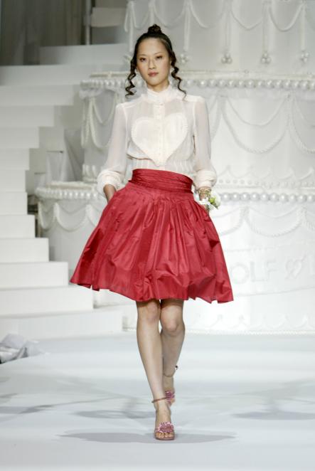 Viktor and Rolf, 2006<br>Cute hearts, silky pyjama jumpsuits and the darnedst American prom frocks makes this V&R H&M collaboration one of my favourites.Photo: H&M