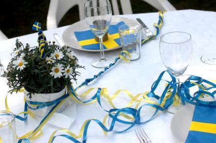 The Swedish Midsummer table