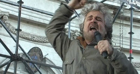 Italian senator ousted after criticizing Grillo