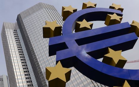European Central Bank turns 15 in Frankfurt