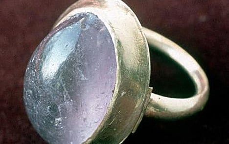 Thieves swipe medieval bishop’s shiny ring