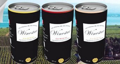 French firm breaks taboo with wine in a can