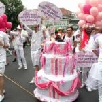 Election year pride parade gets political