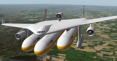 EPFL scientists design futuristic 'modular' plane