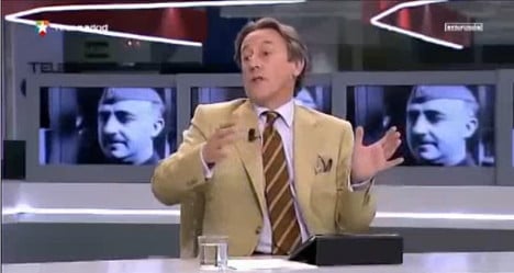 Fascist footage 'blooper' shocks TV journalist