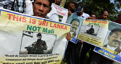 French film festival sparks Sri Lanka protests