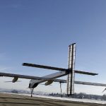 Solar airplane completes US trip in New York