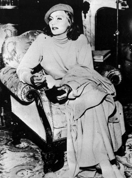 Greta Garbo is seen in Gothenburg, Sweden, on Aug. 16, 193Photo: Scanpix Sweden