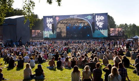 Man falls down dead on Hove festival stage