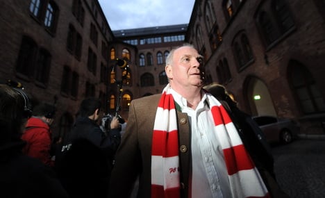 Bayern Munich boss hit with tax evasion charge