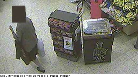 Poor Swedish pensioner shoplifts to eat