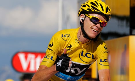 Froome crowned Tour de France winner in Paris