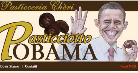 Obama cakes: recipe for Italian baker’s success